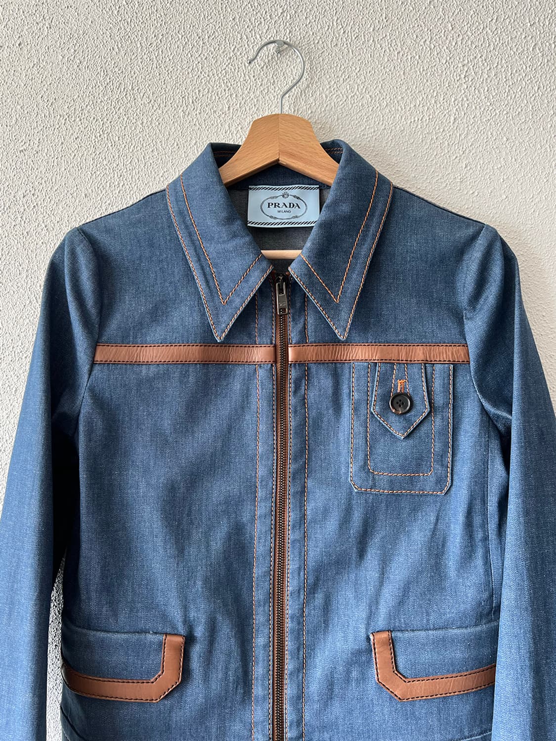 프라다 SS15 스티치 디테일 자켓 상품이미지3