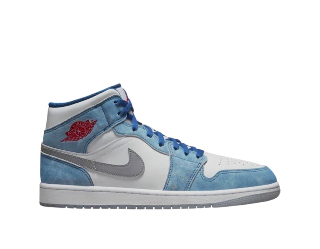 조던 1 미드 SE 프렌치 블루 파이어 레드 (260mm) 상품이미지1