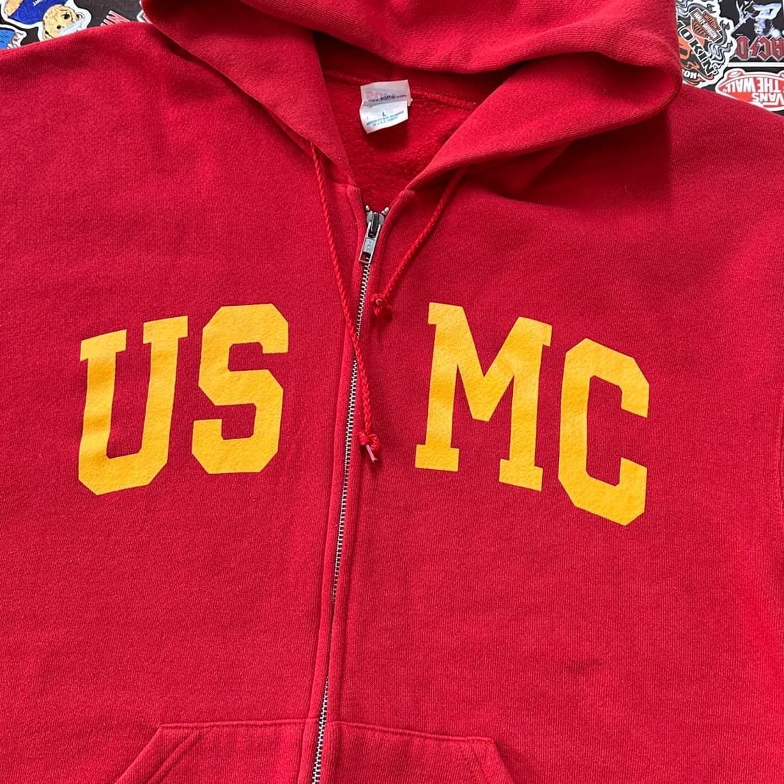 00s 소피 USMC 후드집업 L 상품이미지3