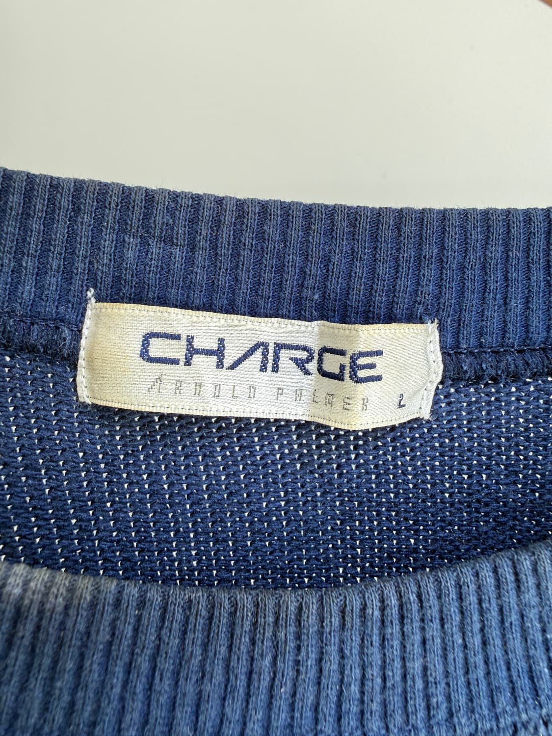 빈티지 CHARGE 코튼 프린팅 니트  상품이미지6
