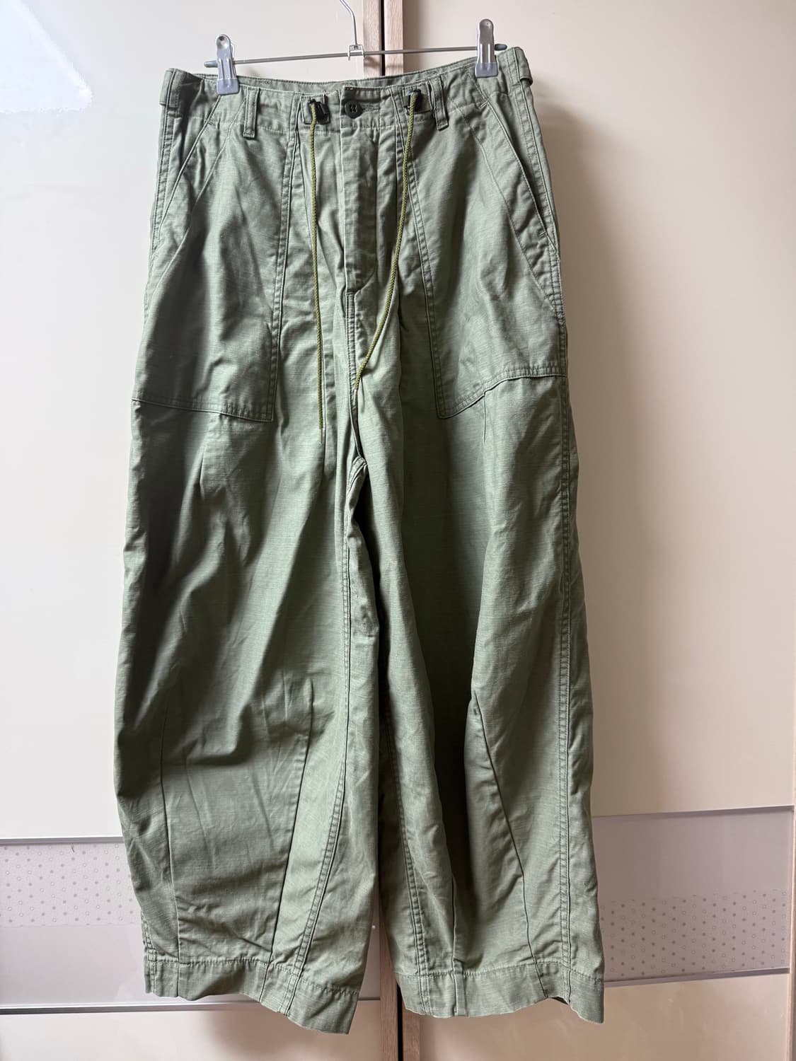(XS) Needles H.D. fatigue pants Olive 상품이미지3