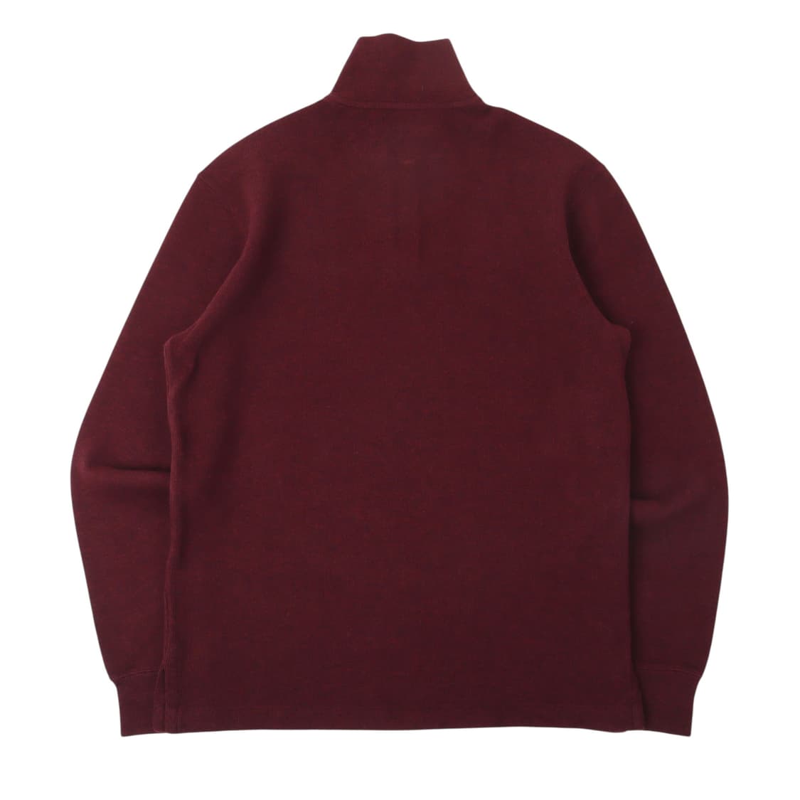 폴로 랄프로렌 버건디 하프집업 코튼 니트 상품이미지5