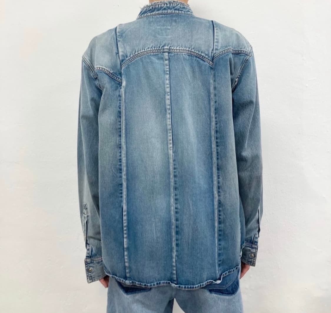 파세타즘 Facetasm 카라리스 리빌드 데님 자켓 상품이미지3