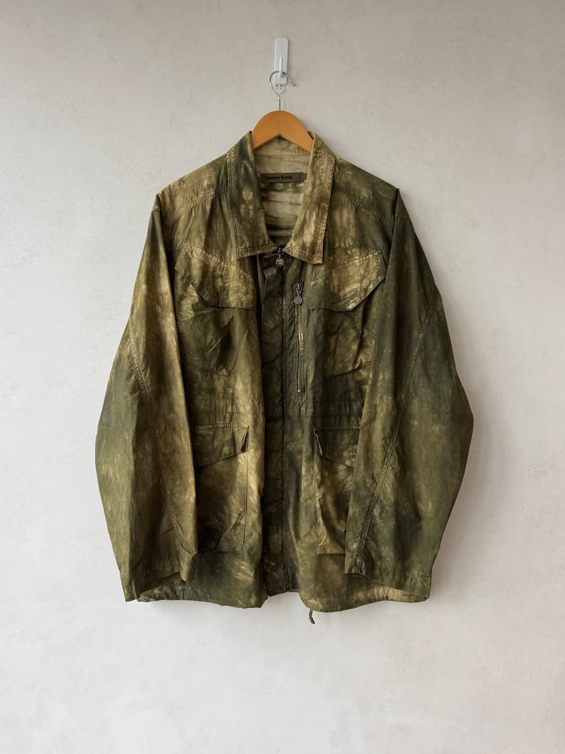 00s Aem’Kei 핸드다이 밀리터리 자켓 상품이미지1