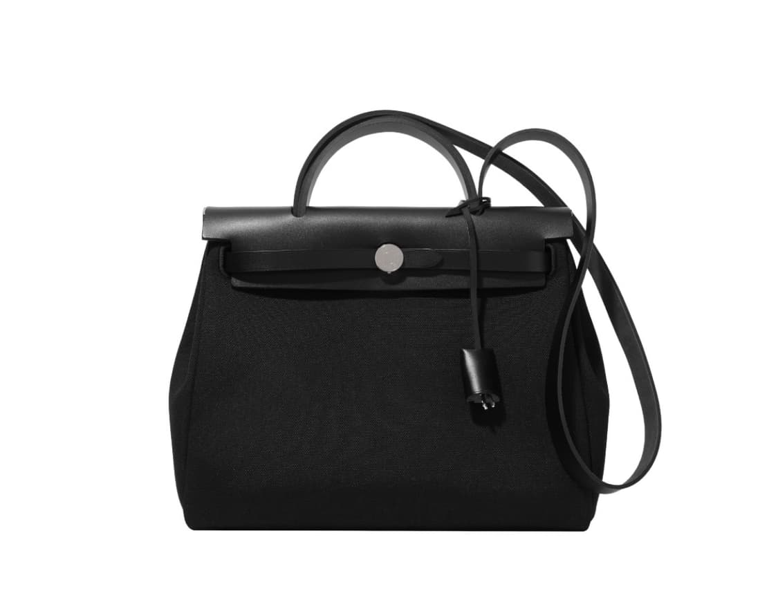 에르메스 에르백31 누아/누아 올블랙 은장 새상품 상품이미지1