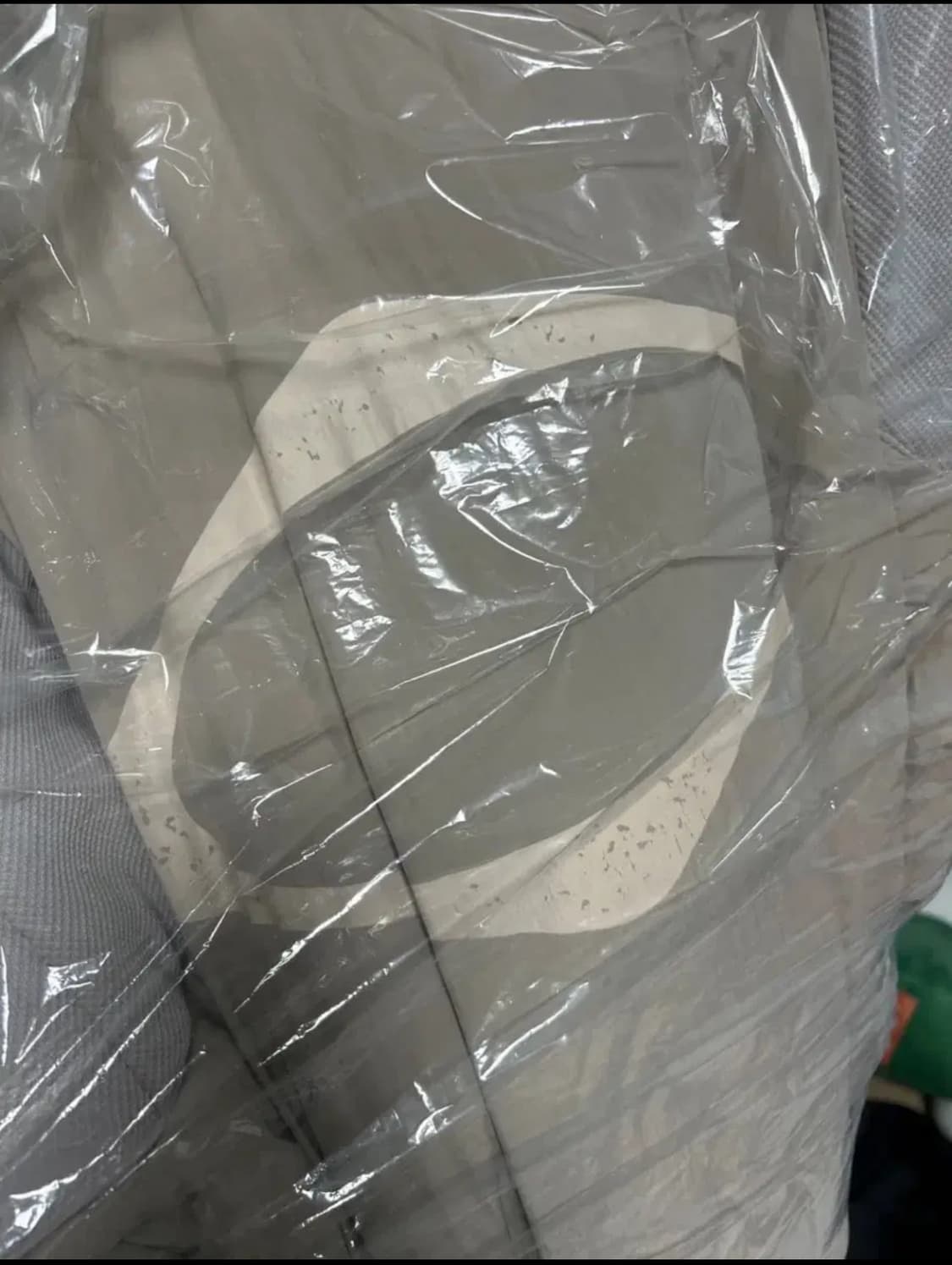 미스치프 롬버스 패딩 베이지 상품이미지4