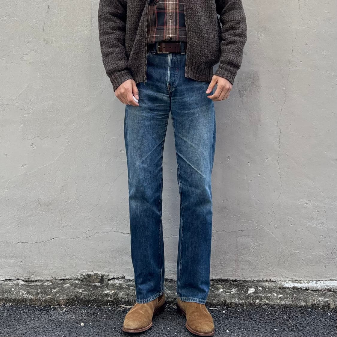 90년대 일본 lvc s702 셀비지 상품이미지2