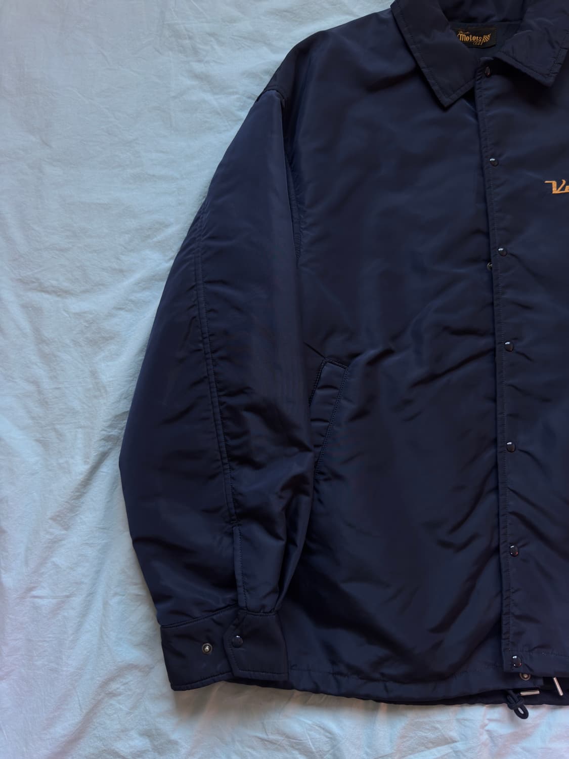 비즈빔 25AW 모터스 클럽 한정 코치자켓 네이비 상품이미지6