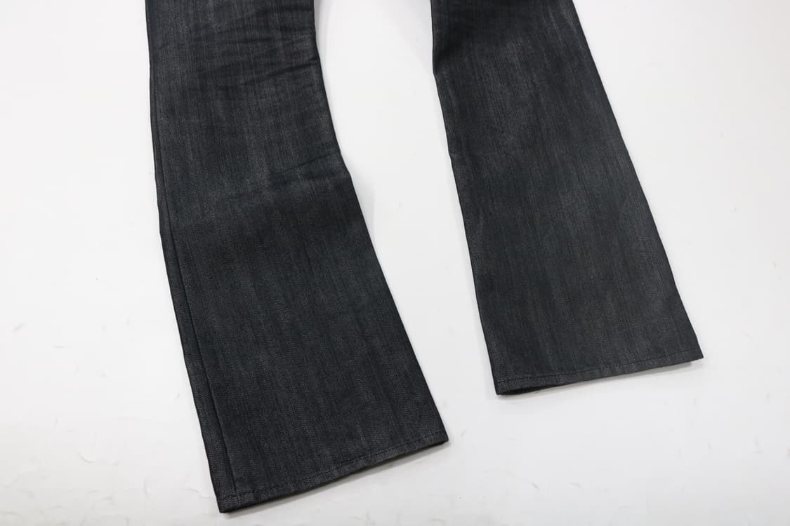 세븐포올맨카인드 빈티지 블랙 데님 부츠컷 팬츠 상품이미지8