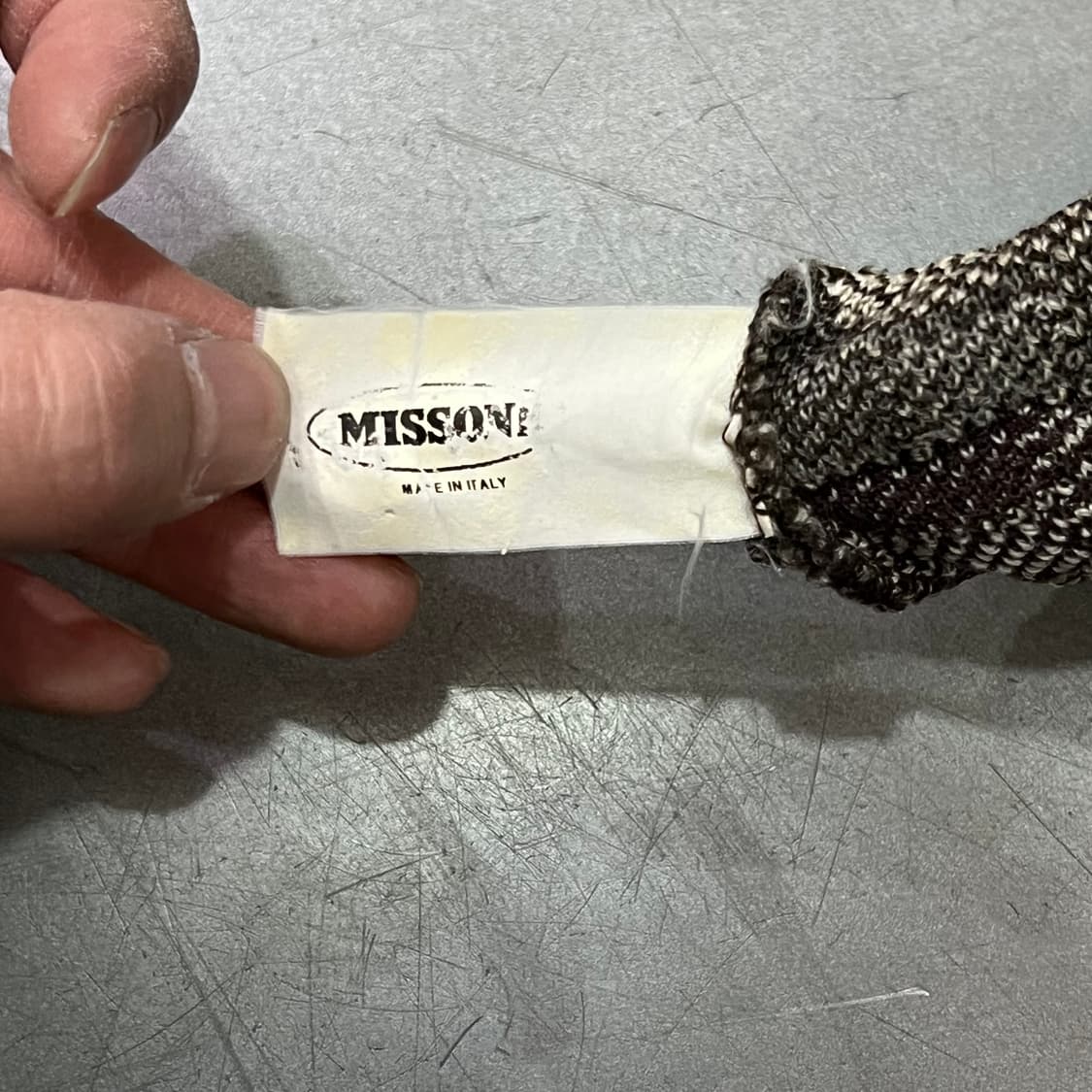  미쏘니 스포츠 패턴 니트 y15507 상품이미지7