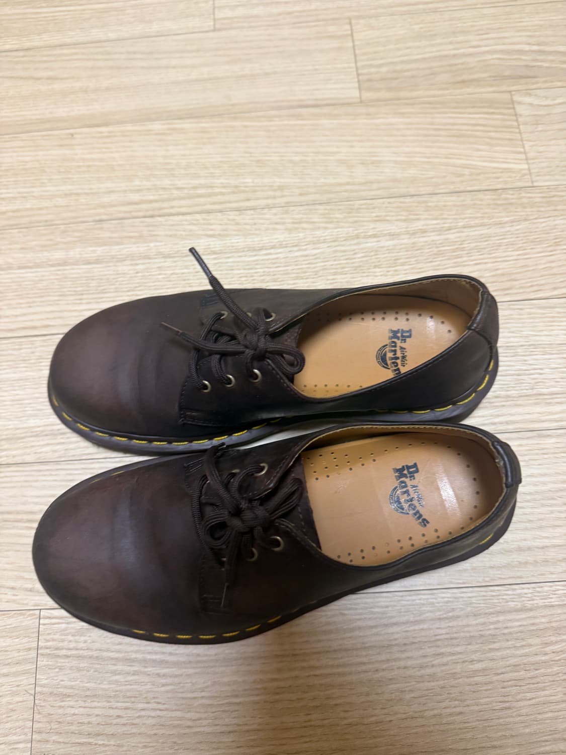 Uk5,240) 145,000원 닥터마틴 1461 크레이지 브라운 더비 상품이미지4