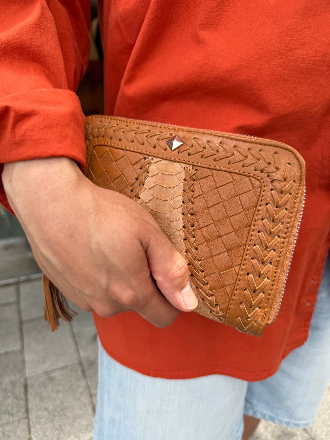 Mahiya Leather Bohemian Wallet 상품이미지2