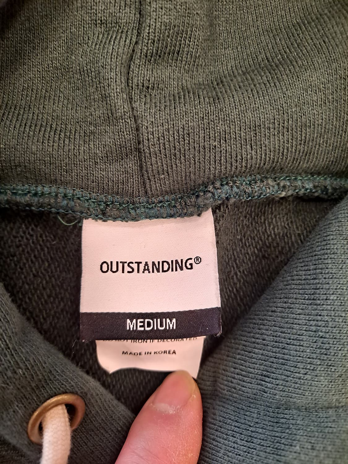 아웃스탠딩 V.S.C 후드 M  상품이미지3