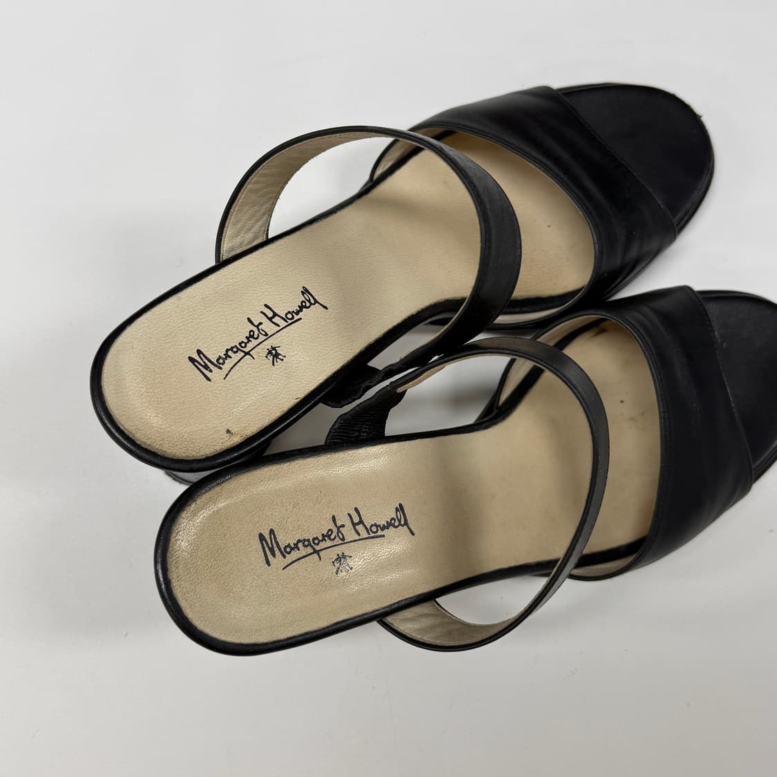 90s Margaret Howell double strap sandals 상품이미지4