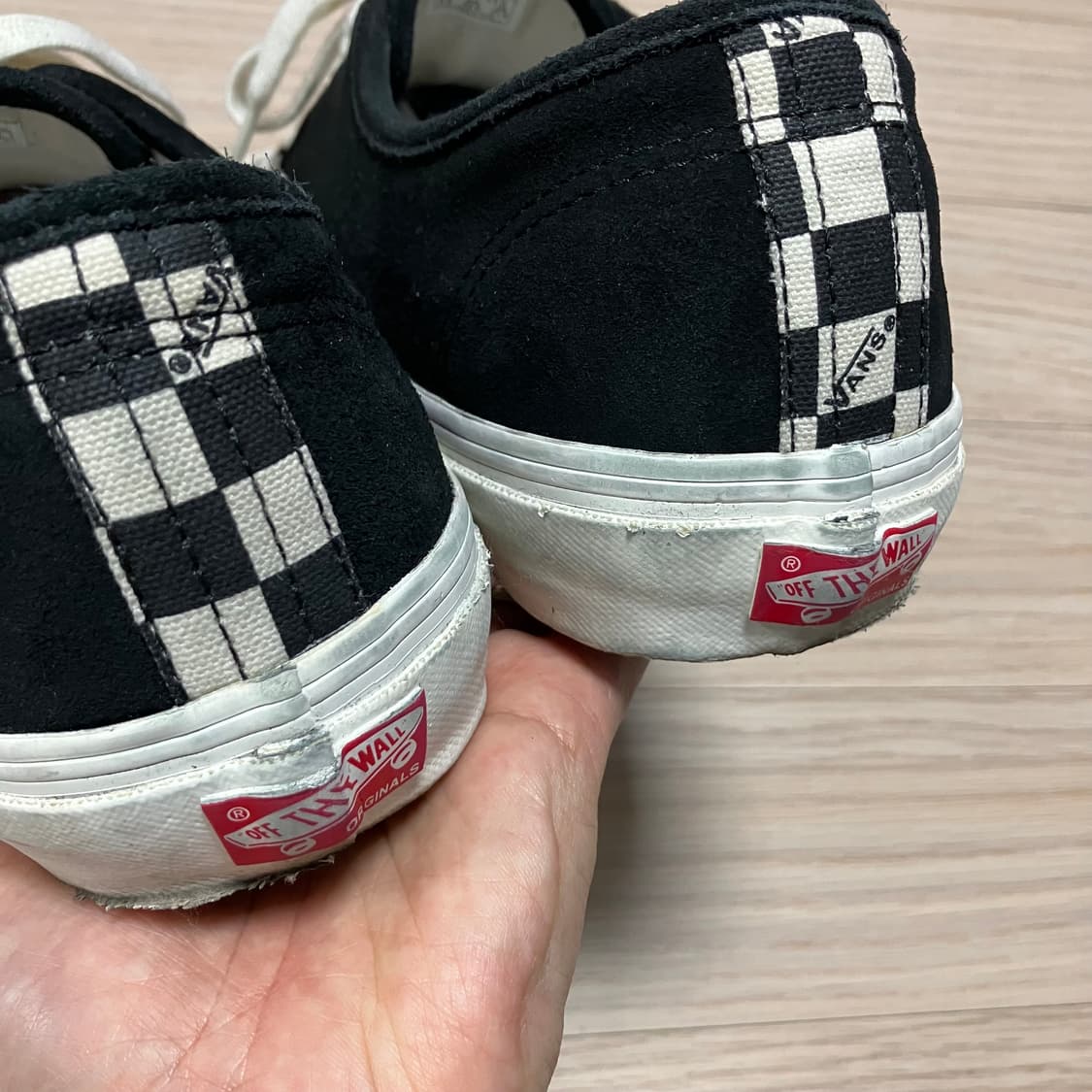 반스 볼트 OG 어센틱 LX 블랙 체커보드 275 상품이미지4