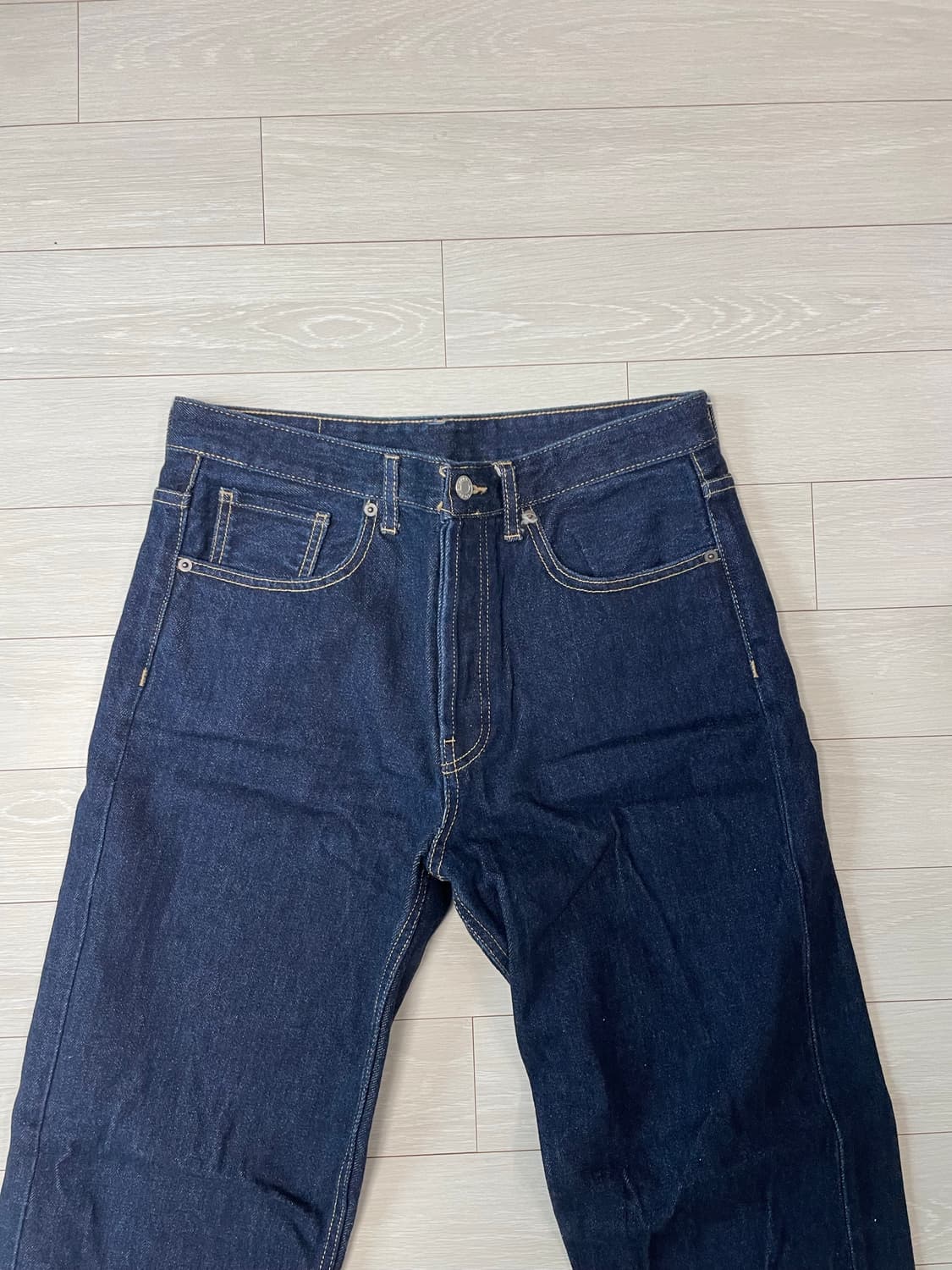 ZARA 논워싱 데님 팬츠 상품이미지2