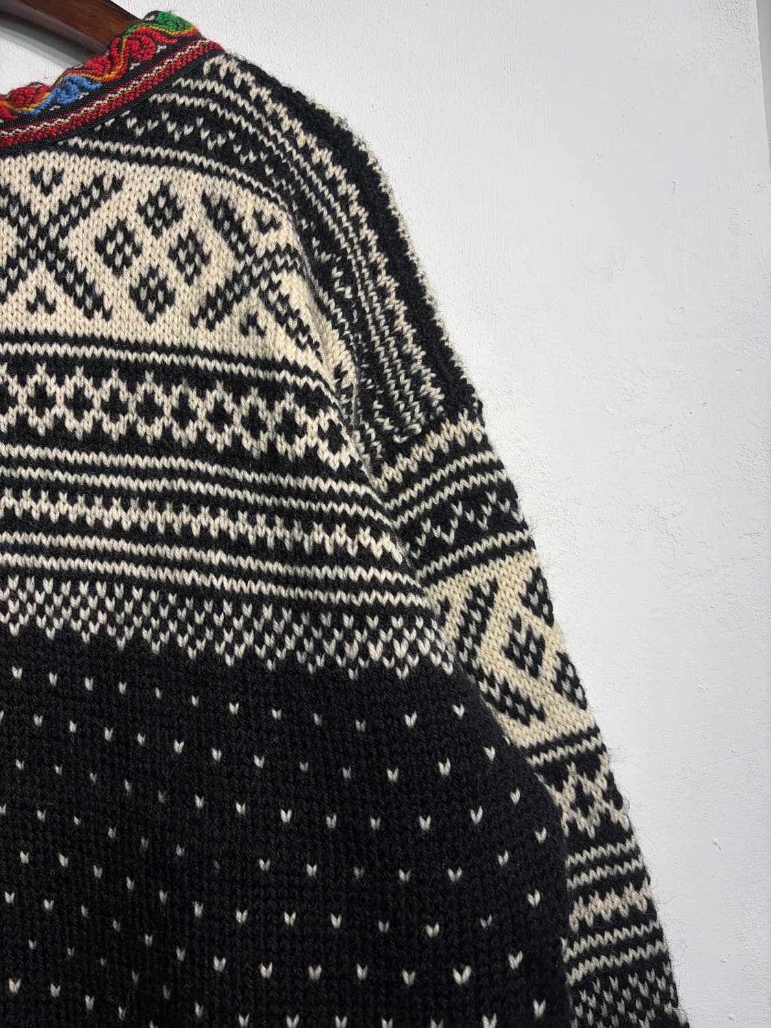 [XL] 오리지널 노르웨이 스웨터 버클 니트 노르딕니트 상품이미지8