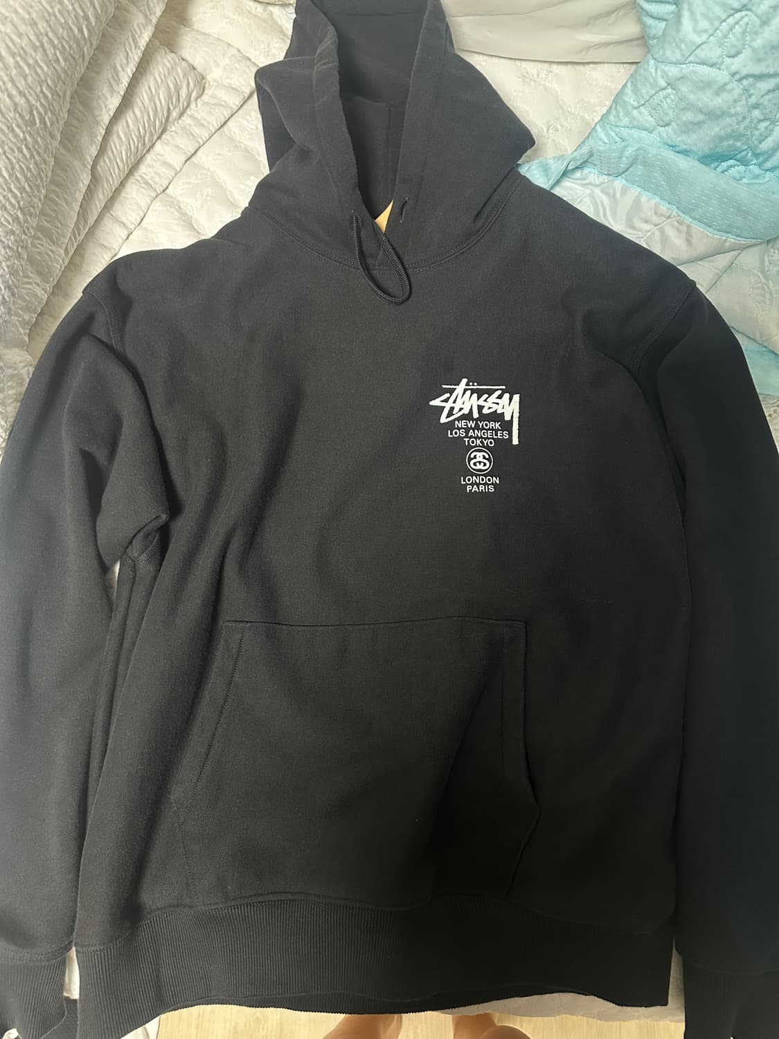 스투시 월드투어 후드티 M 상품이미지1