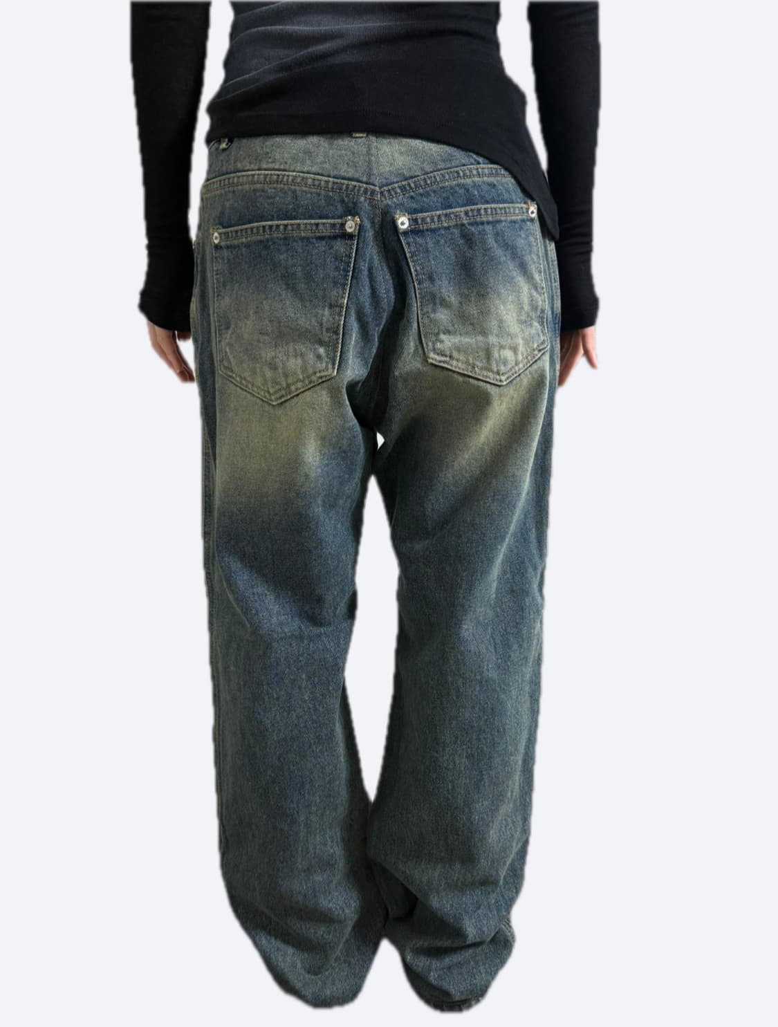 언발 시스루 롱 슬리브 코디셋  상품이미지4