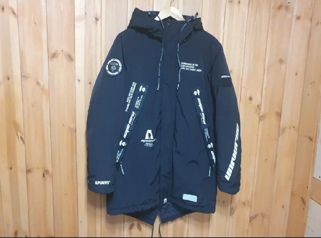 에이프 피쉬테일 파카 점퍼 95 100 베이프 A BATHING APE 상품이미지1