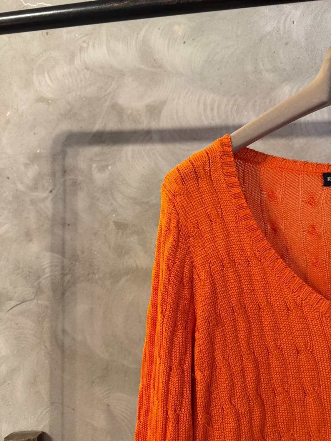 랄프로렌 블랙라벨 100% 실크 니트 탑 55~66 상품이미지2