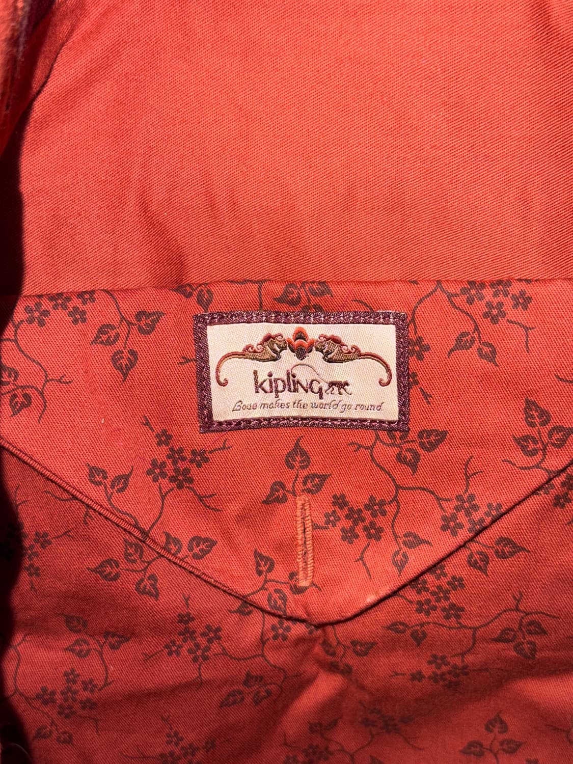 Kipling burgundy multi pocket tote bag 상품이미지9