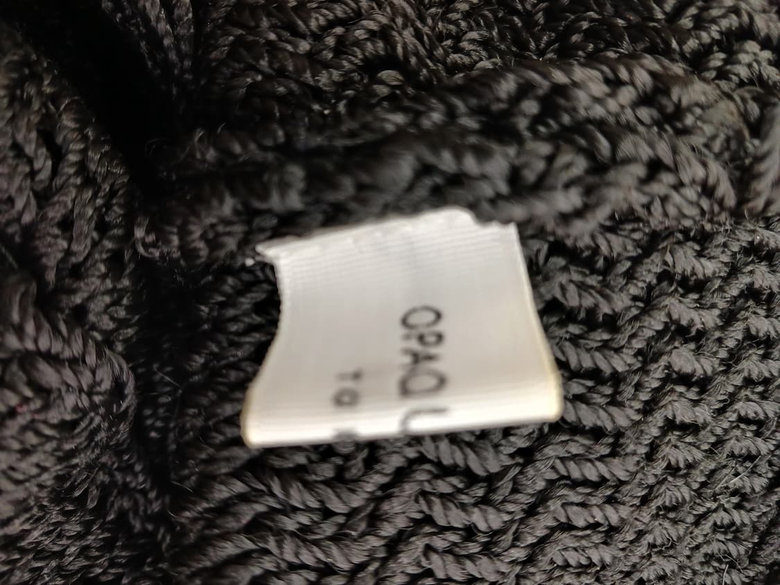 모리걸 opaque.clip 블랙 뜨개 가방 상품이미지2