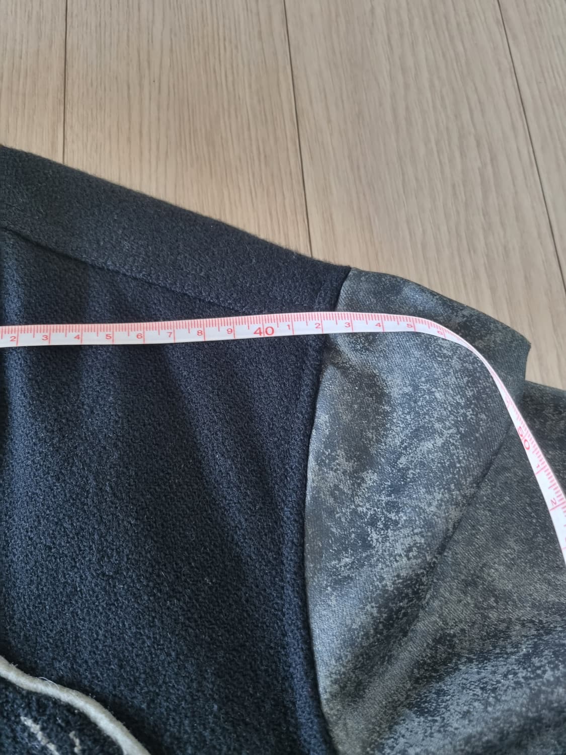 폴로 데님앤서플라이 블랙 바시티 자켓 m 상품이미지9