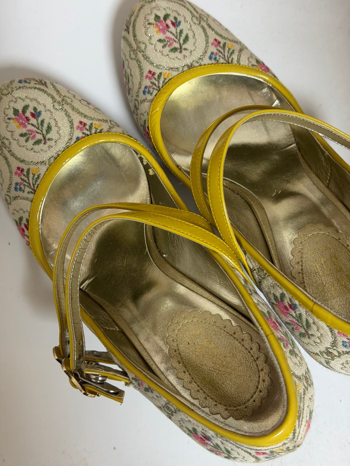vintage anna sui cat foot heels 상품이미지2