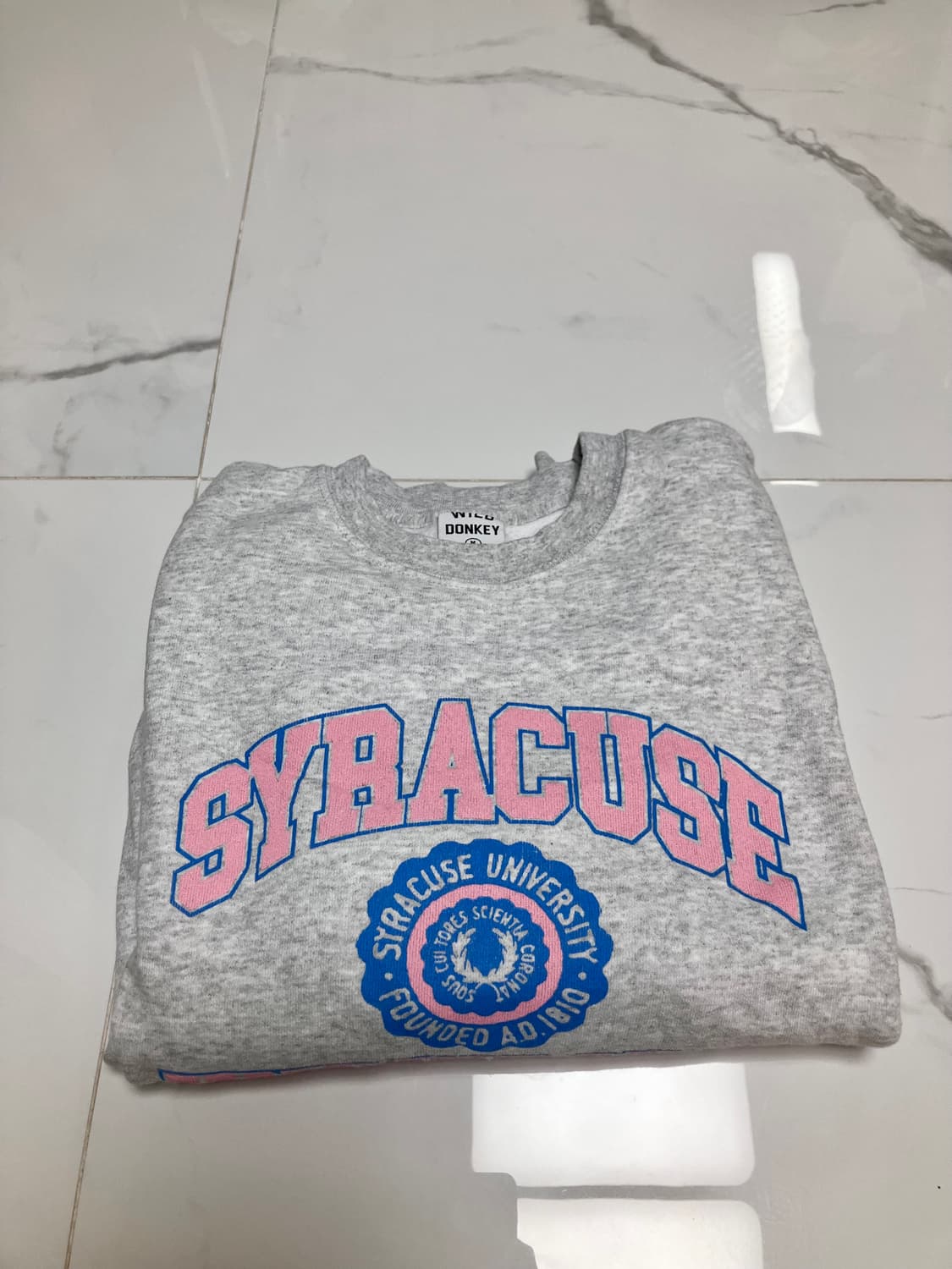 와일드동키 시라큐스 맨투맨 M 상품이미지4