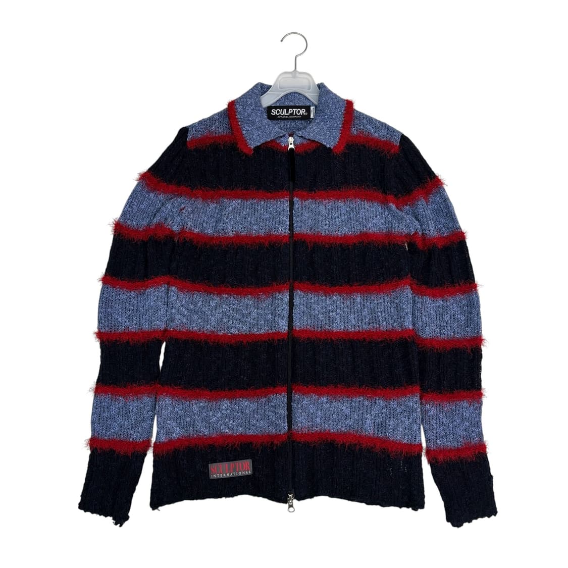 스컬프터 Mixed yarn collred cardigan 상품이미지1