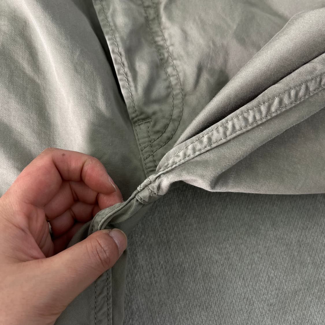 27 스톤아일랜드 백화점텍 코튼 와펜 팬츠 상품이미지6