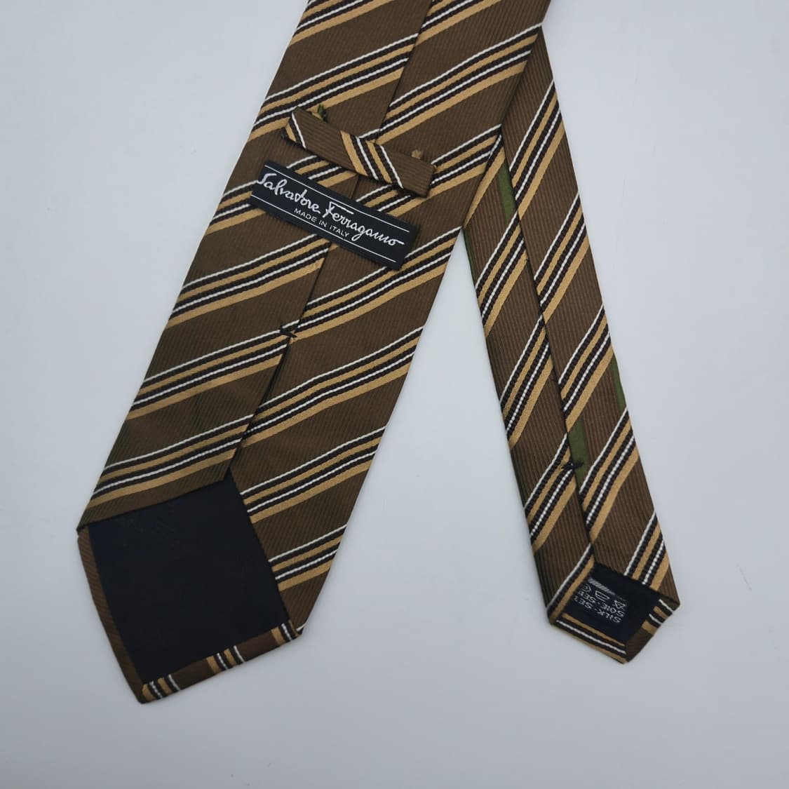 페라가모 실크 넥타이 [BCF10803_0054-04] 상품이미지2
