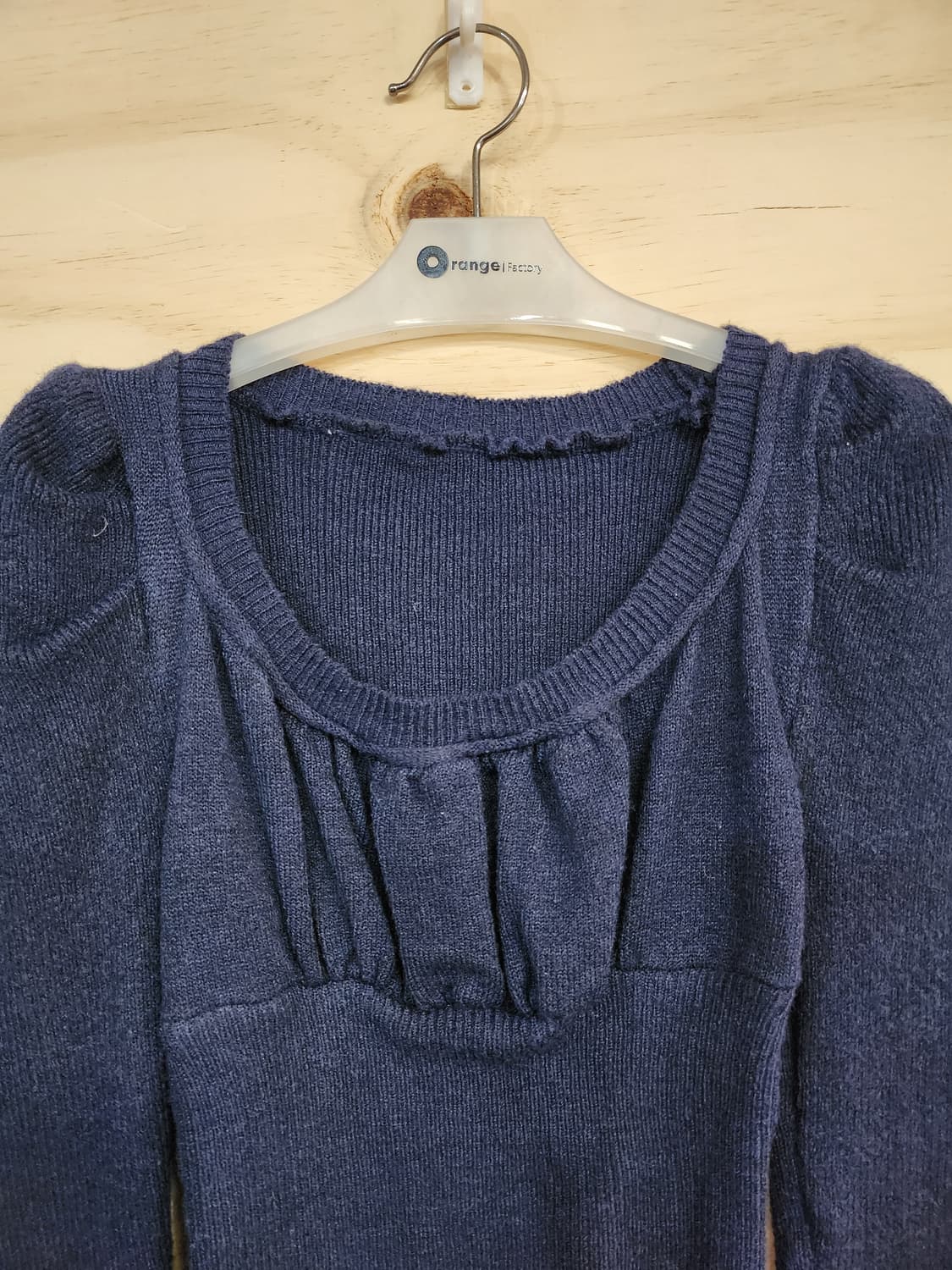 646) 여성 퍼프 긴팔 니트티 상품이미지3