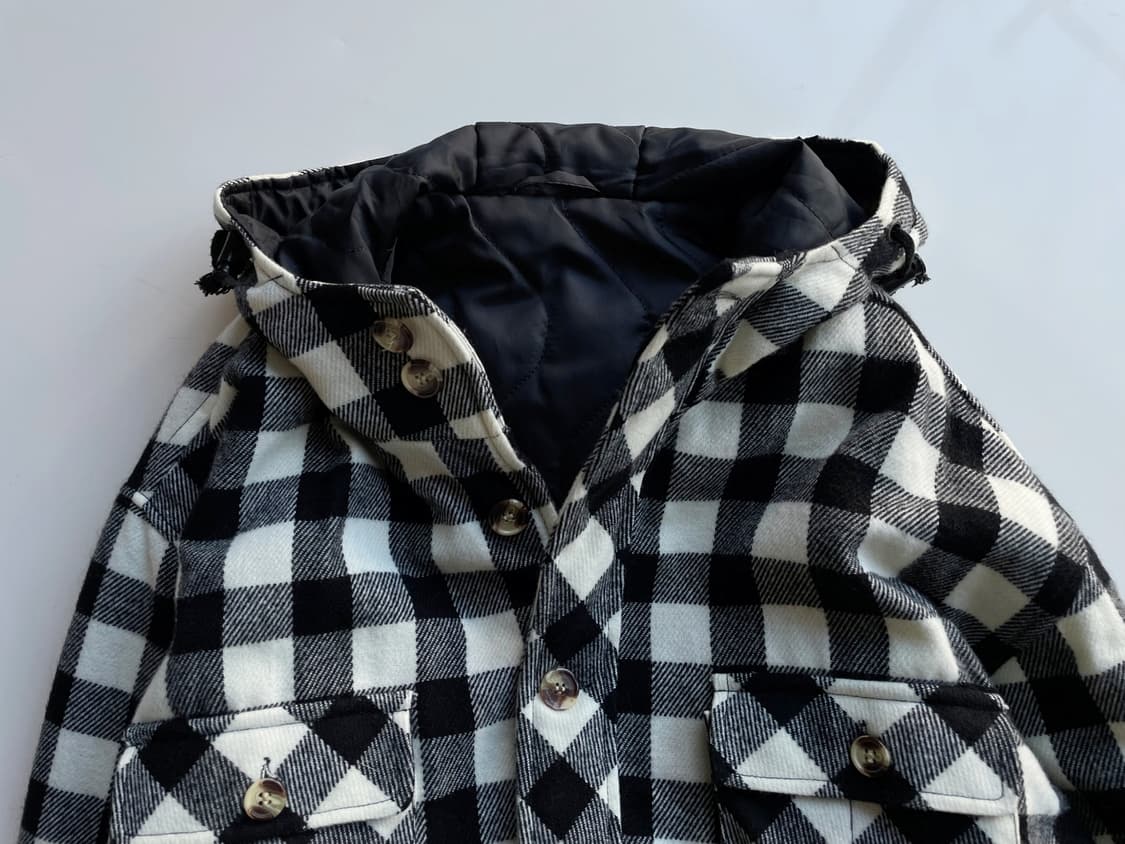 Checkerboard pattern padded ho 상품이미지4