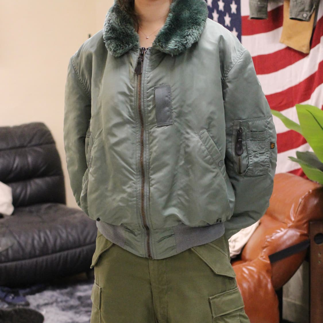 알파인더스트리 B15-D 플라이트자켓 상품이미지1