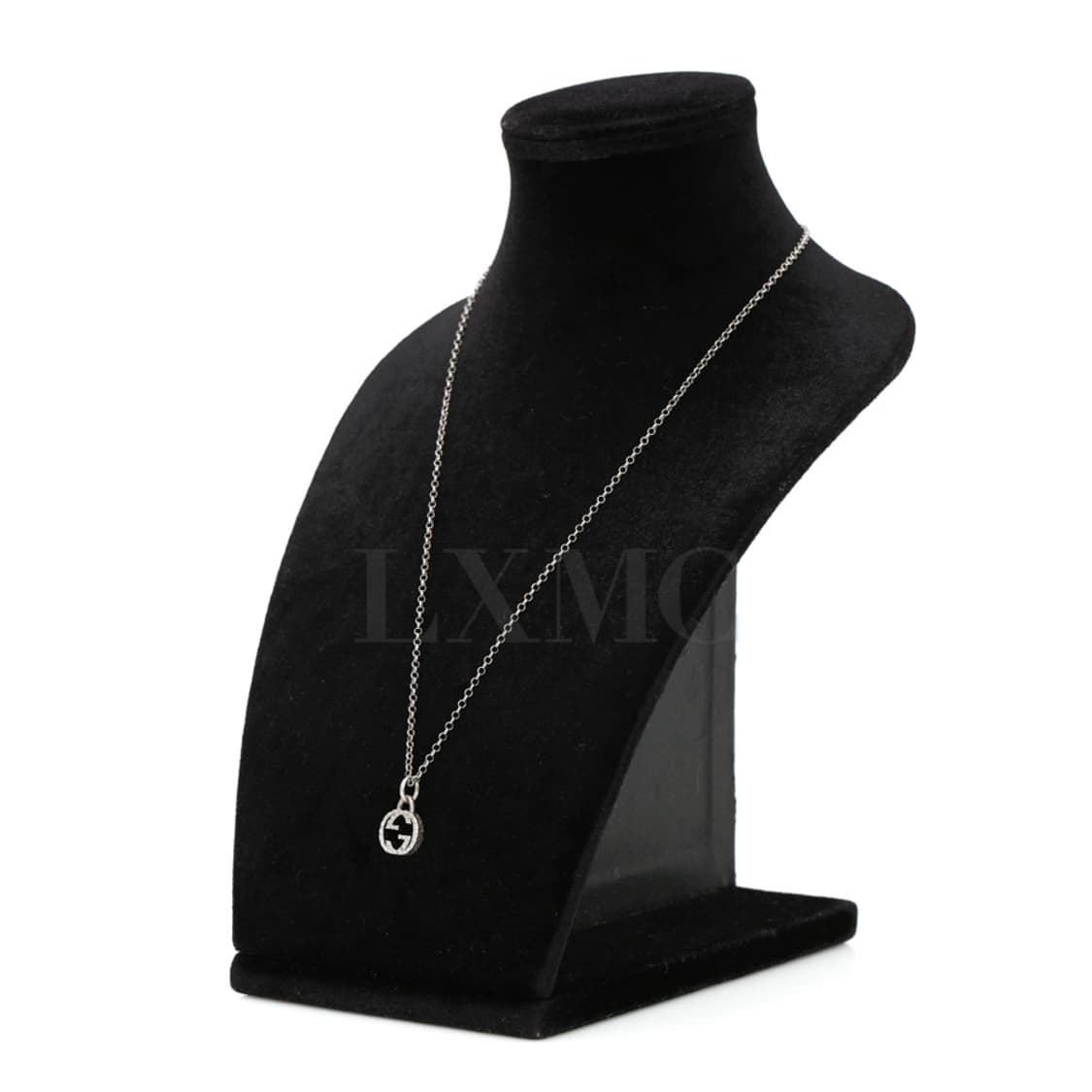 구찌 인터로킹 실버목걸이 GG로고 체인 네크리스 455535 상품이미지9