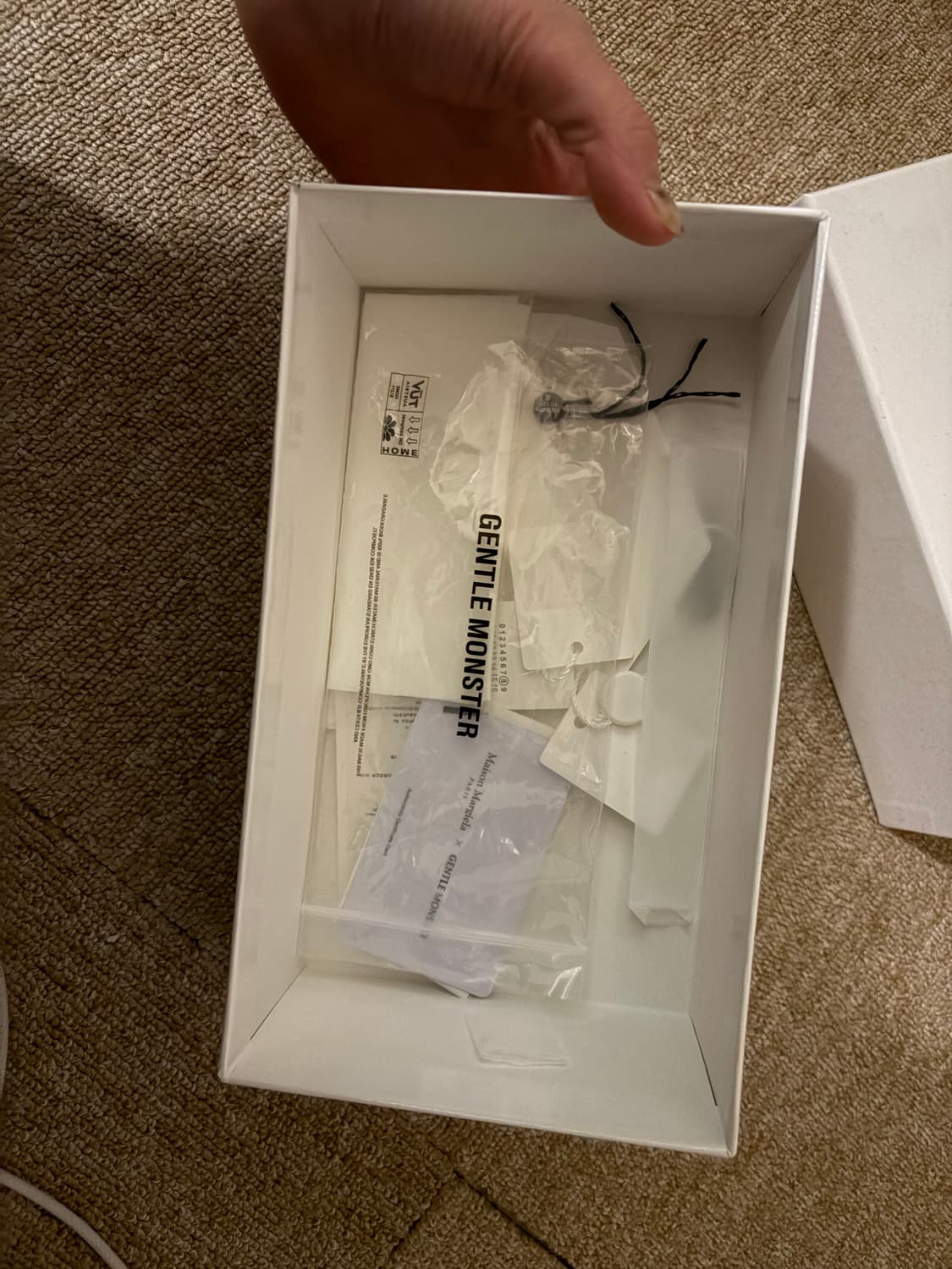 젠몬 X 마르지엘라 MM114 브라운 클리어 상품이미지4