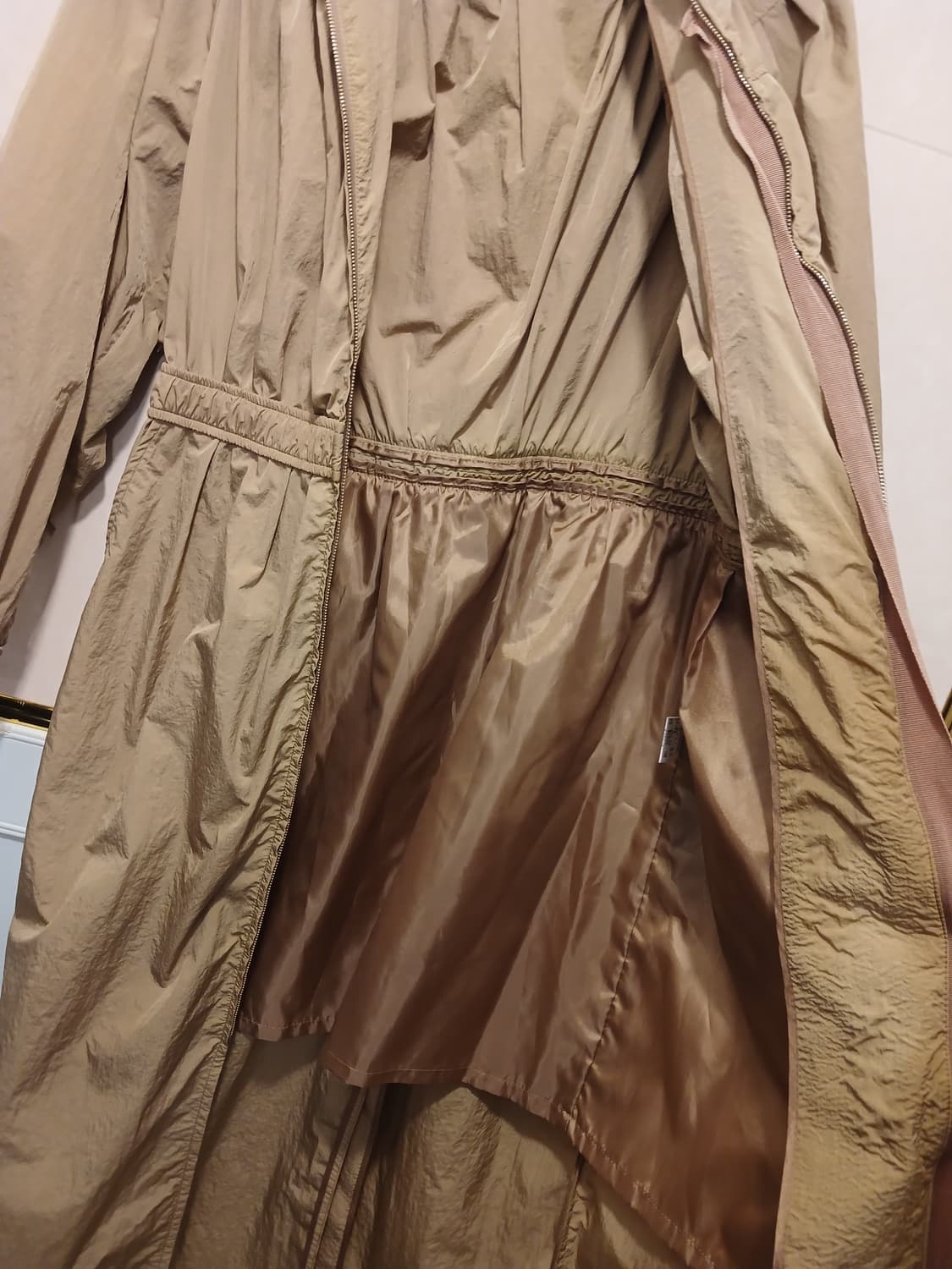 MINE 정품 여성 후드 롱 점퍼 66 사이즈 상품이미지4