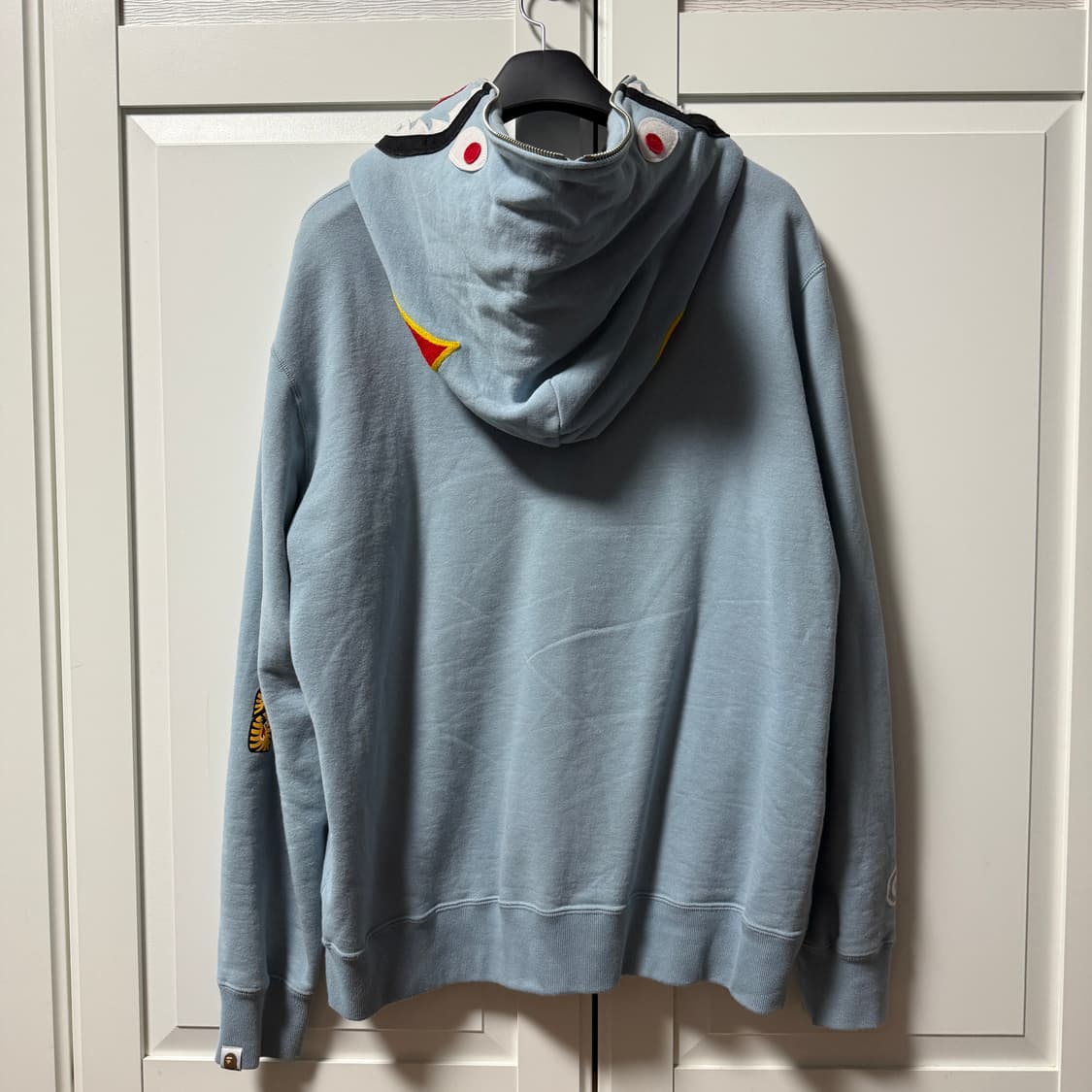 베이프 PONR 샤크 후드집업 스카이 블루 상품이미지2