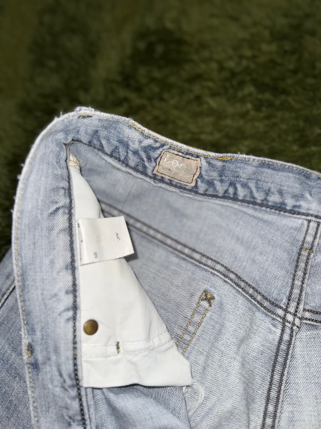 [33] 00s LEE 리 Made in JAPAN 빈티지 워싱 데님 상품이미지4