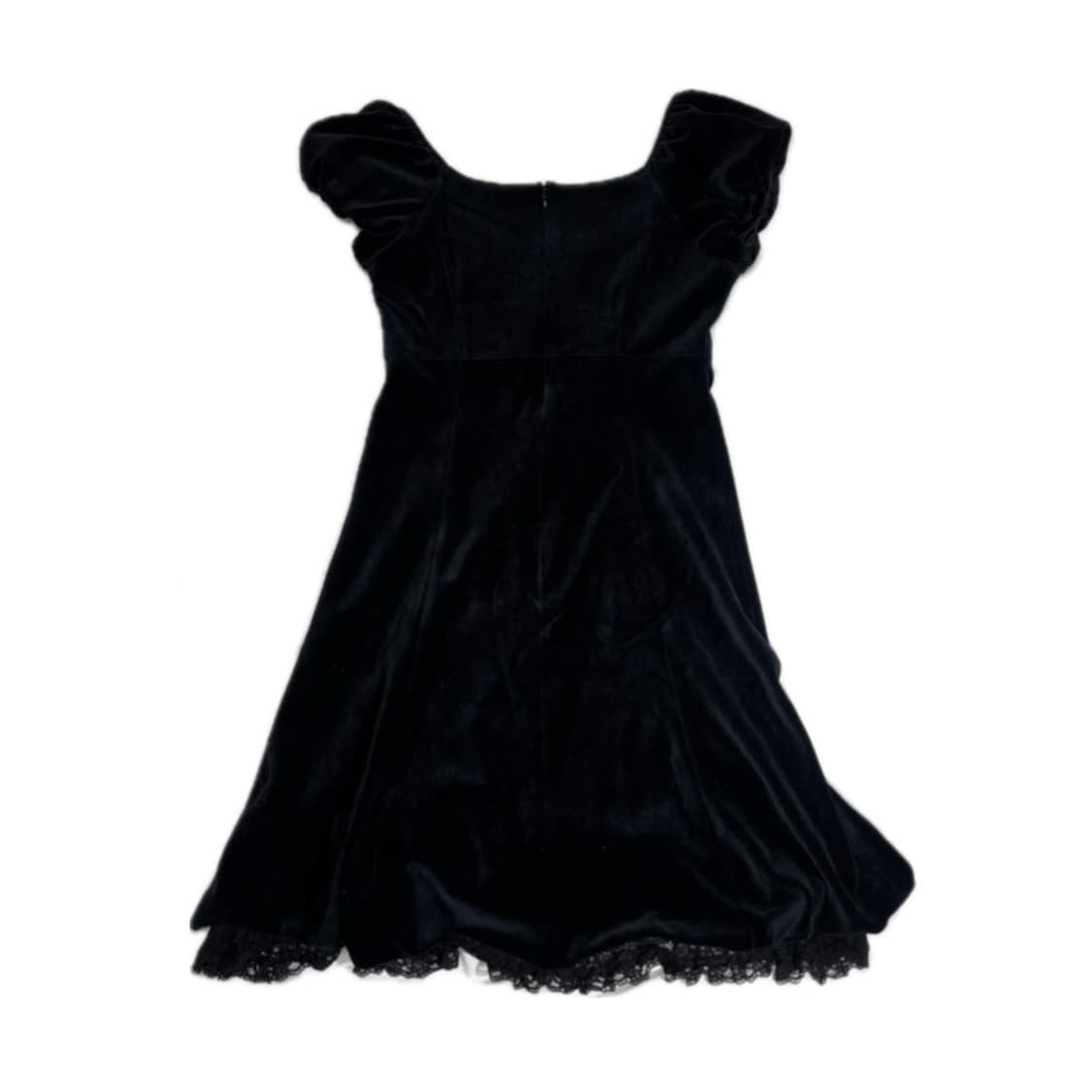 빈티지 l'est rose 벨벳 고스 원피스 상품이미지3