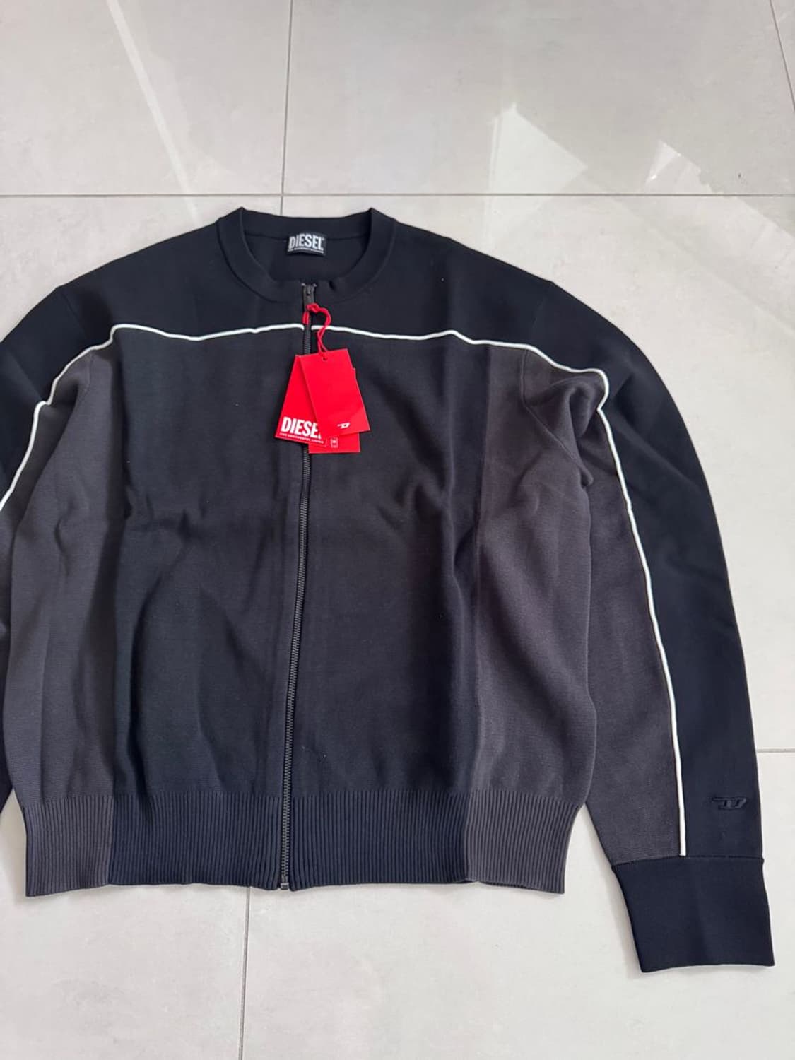 KNITWEAR CARDIGAN 지퍼 니트 카디건 상품이미지1