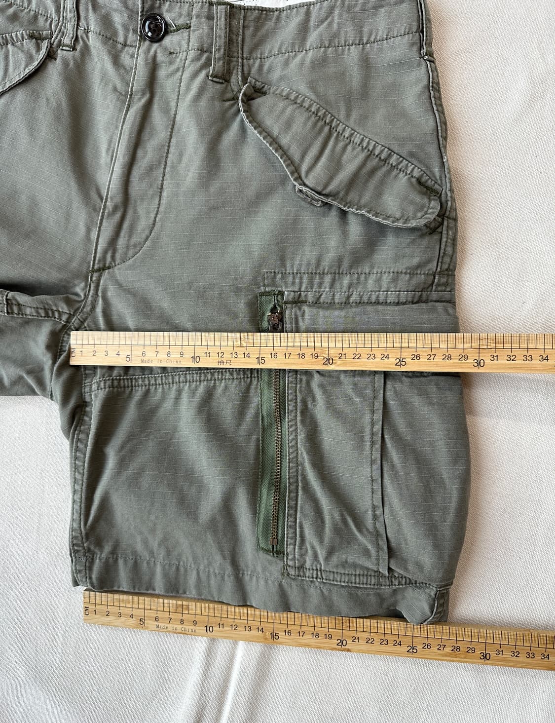 폴로 랄프로렌 립스탑 유틸리티 카고 쇼츠 올리브그린 30 상품이미지9