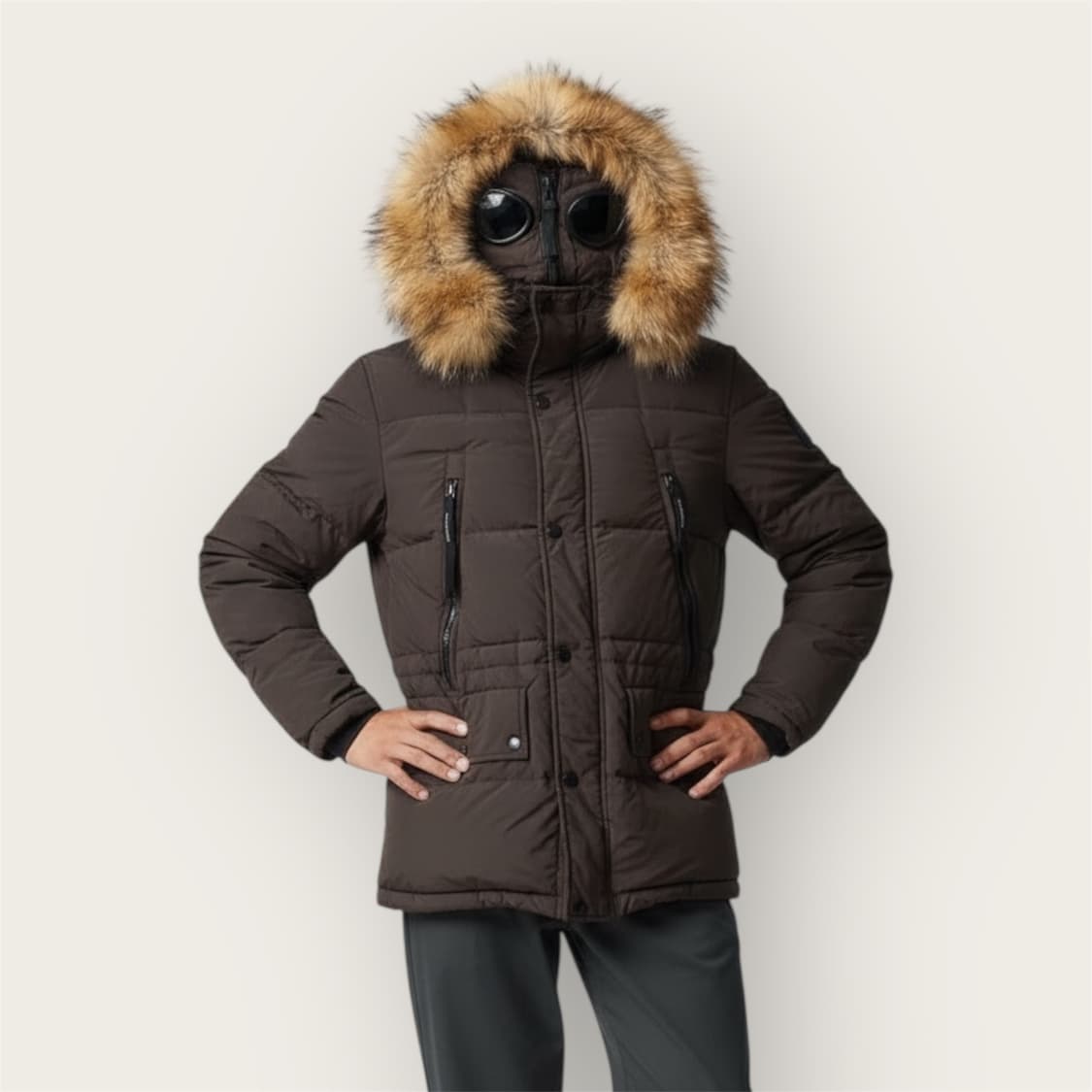 .95~100/ CP컴퍼니 10AW 노르지 렌즈 다운패딩 상품이미지1