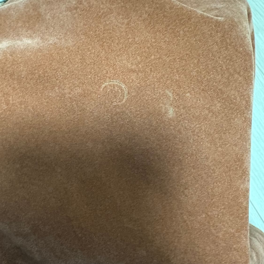 빈티지 레오파드 벨벳 셔츠 상품이미지4