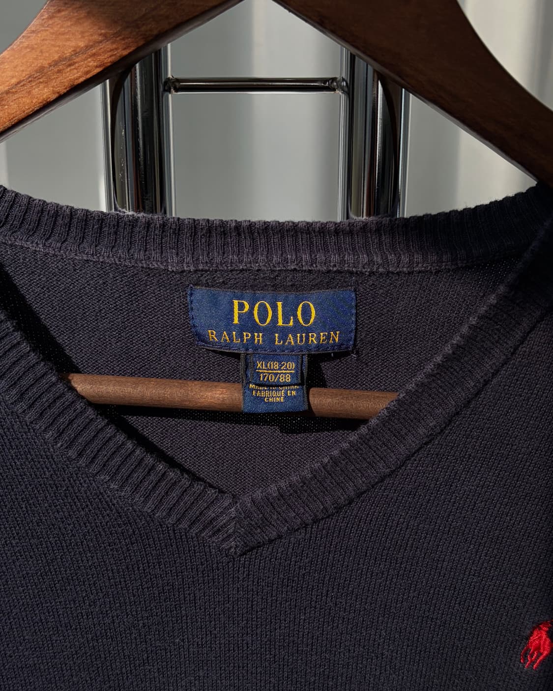 [M]폴로 랄프로렌 빈티지 브이넥 니트 상품이미지7