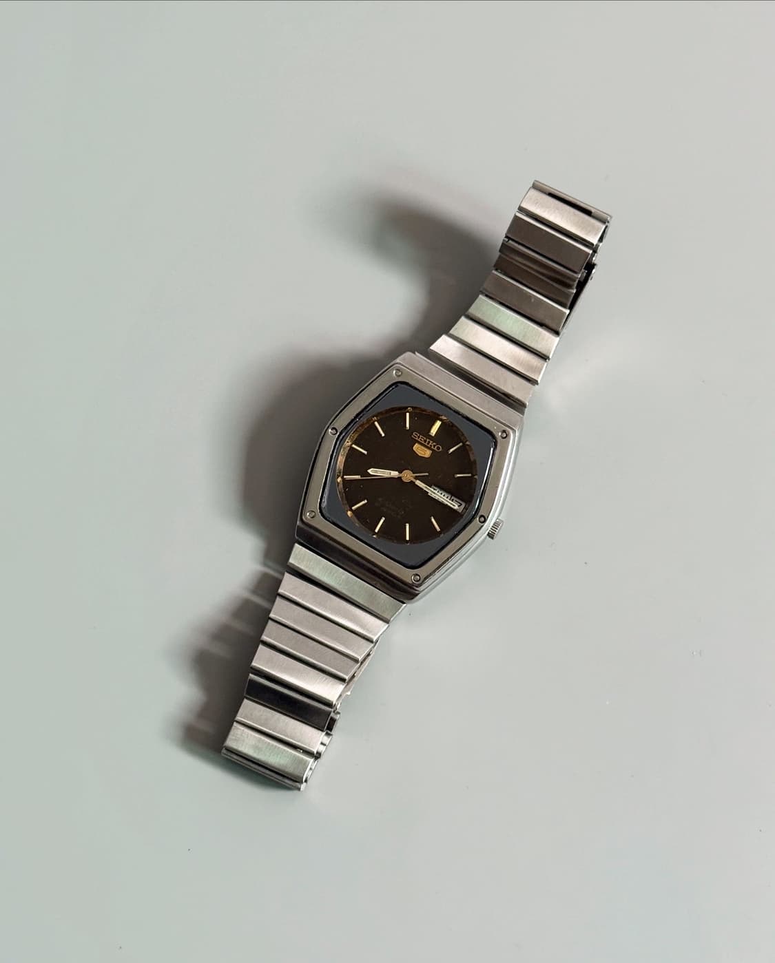 vintage SEIKO 5 Automatic metal watch 상품이미지2