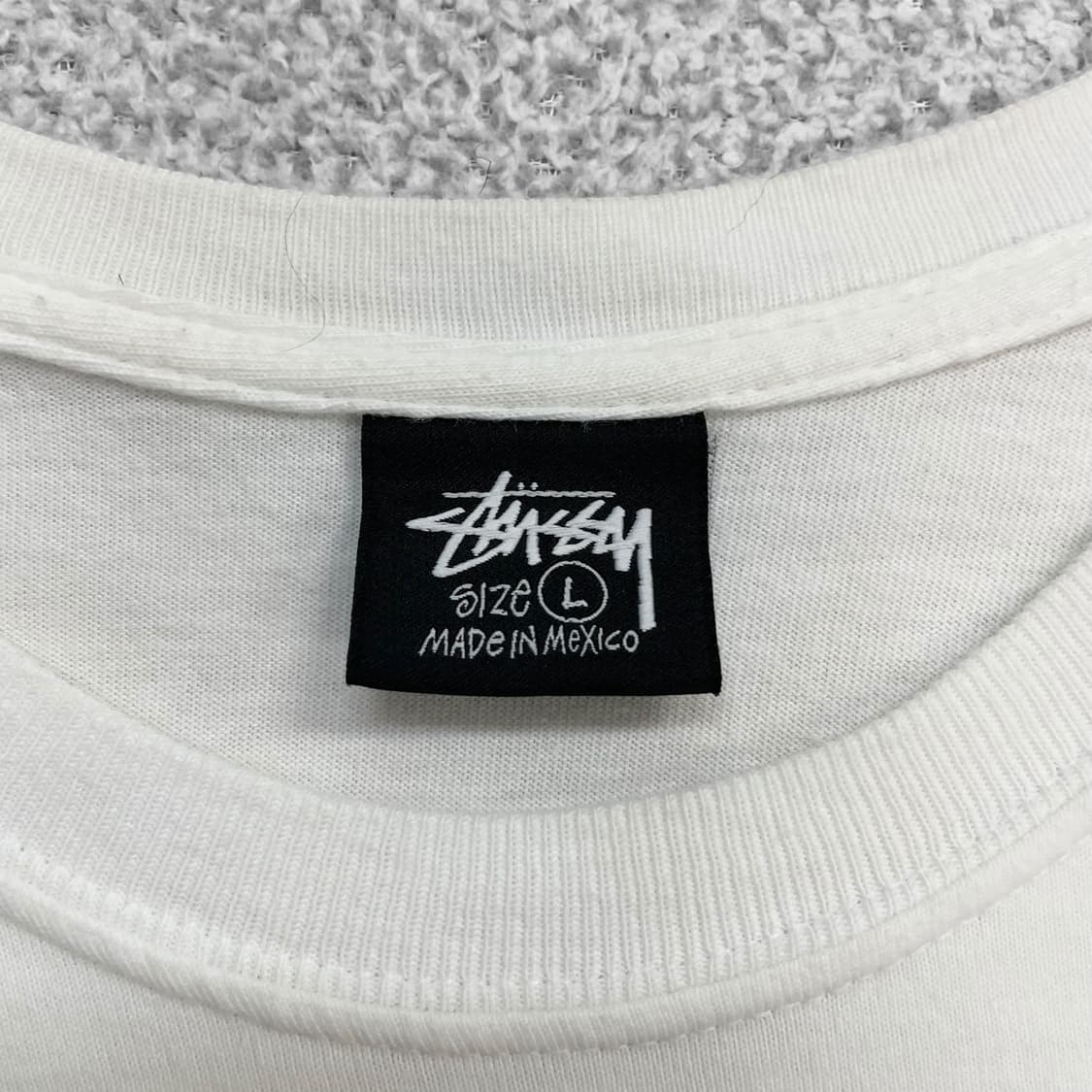 스투시 Stussy 월드투어 롱슬리브 화이트 상품이미지5