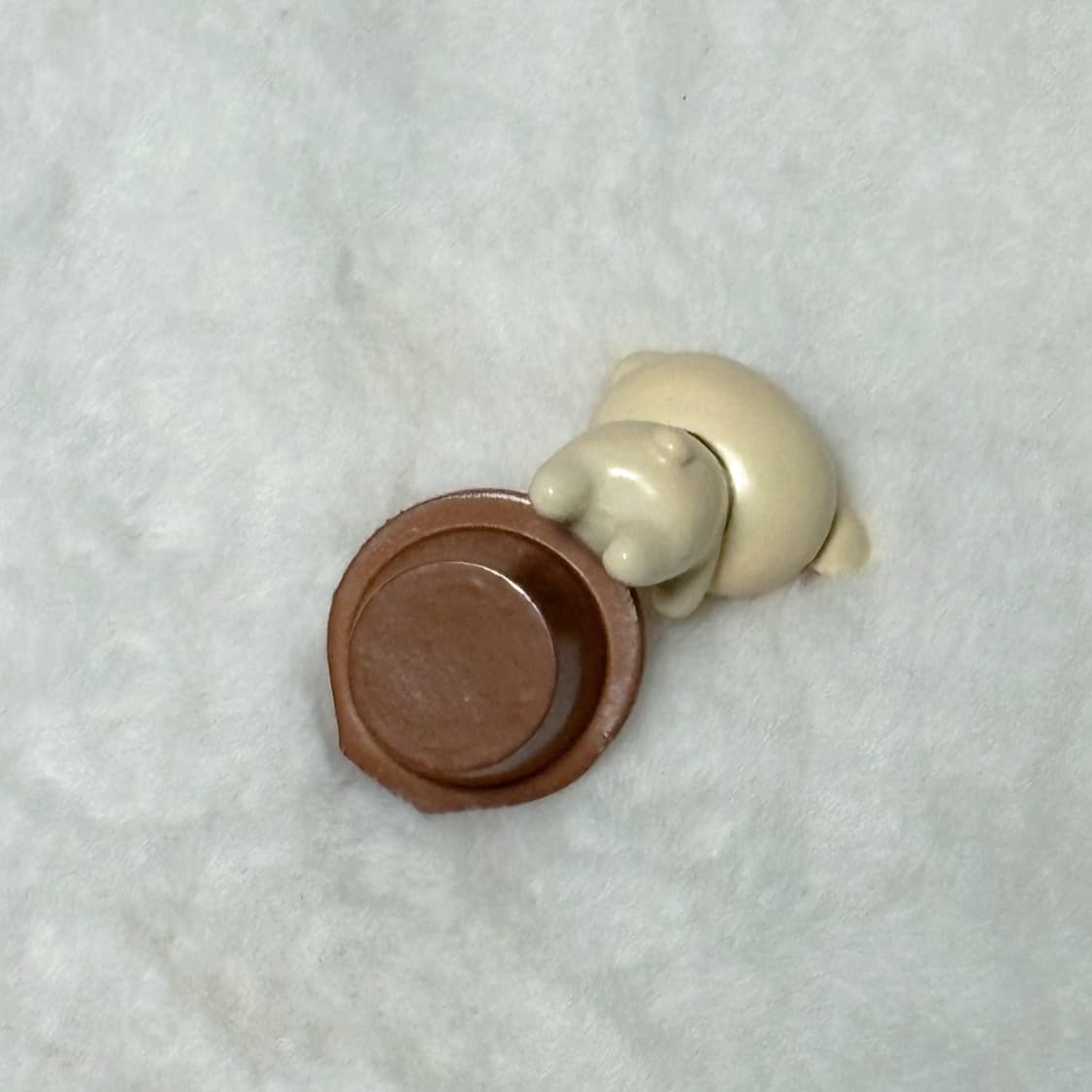 San-x 산엑스 고전 코리락쿠마 귀여운 푸딩 인테리어용 컵라면 피규어 상품이미지3